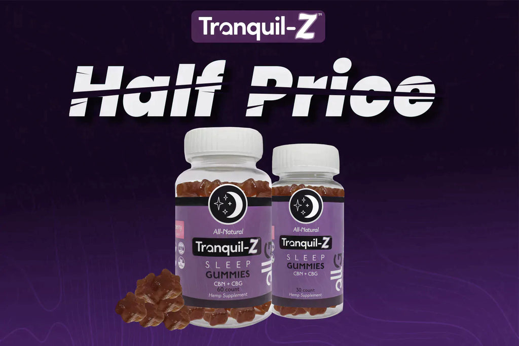 Breaking News: Tranquil-Z with the same powerful formula is now HALF the price. All G Essentials